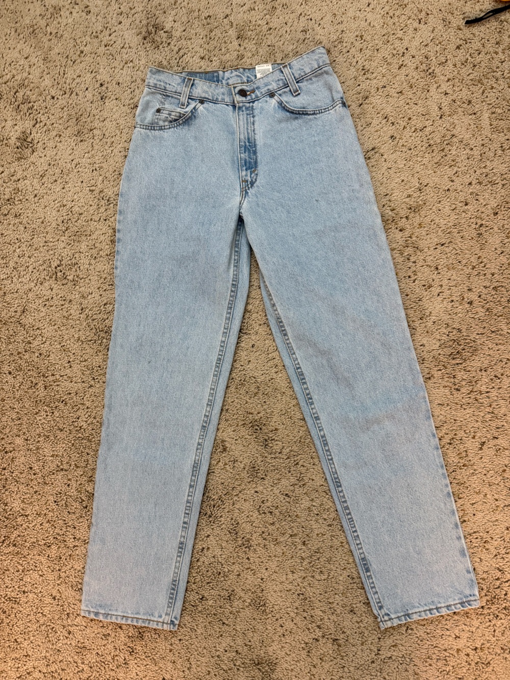 Vintage 90 Levi's 550 Relaxed Fit Student Jeans Size 29X30